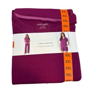 Midnight by Carole Hochman Magenta Lounge Set xxl